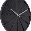 Karlsson Wandklok Slides - Zwart - Ø40cm -Karlsson 978x1200 1