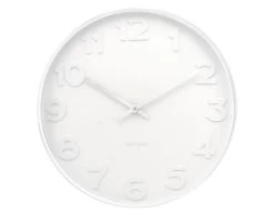 Karlsson Design Klok 'Mr. White'