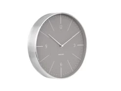 Karlsson -Karlsson ka5682gy grau wanduhren wanduhr modern design minimalistisch 02