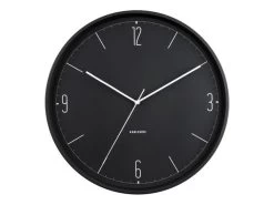 Karlsson Design Klok 'Numbers & Lines'