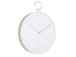Karlsson Design Klok 'Hook' -Karlsson ka5765wh weiss wanduhren wanduhr modern design minimalistisch 03