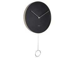 Karlsson Design Klok 'Pendulum' 8 Karlsson Design Klok 'Pendulum' -Karlsson ka5766bk schwarz wanduhren wanduhr modern design minimalistisch 03