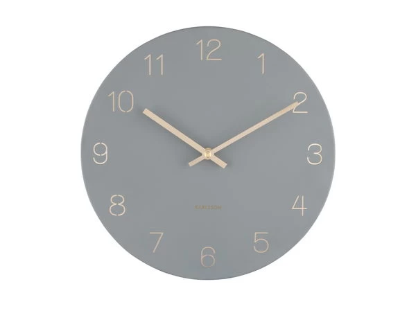 Karlsson Design Klok 'Charm Engraved Numbers Small' 3 Karlsson Design Klok 'Charm Engraved Numbers Small'
