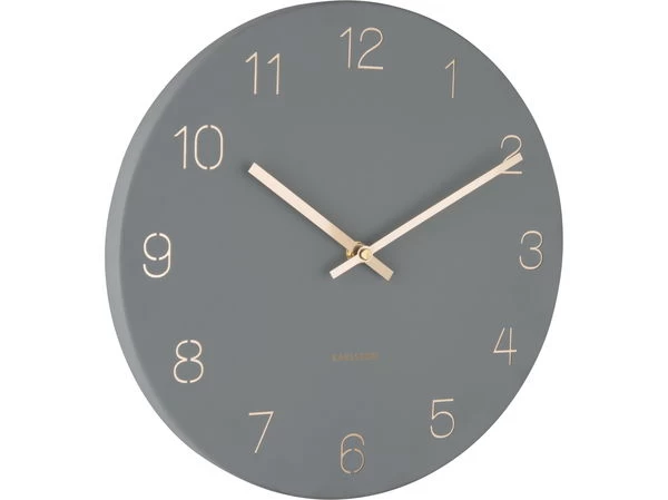 Karlsson Design Klok 'Charm Engraved Numbers Small' 4 Karlsson Design Klok 'Charm Engraved Numbers Small' - Afbeelding 2