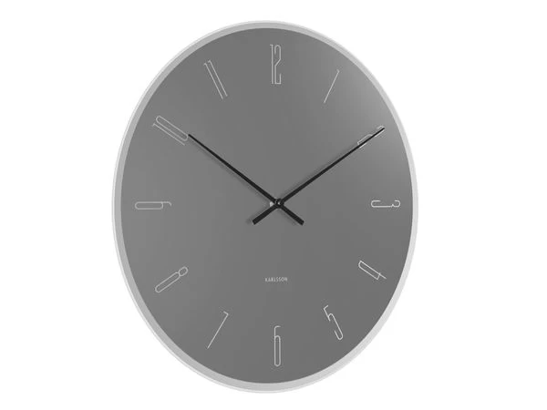 Karlsson Design Klok 'Mirror Numbers' 4 Karlsson Design Klok 'Mirror Numbers' - Afbeelding 2