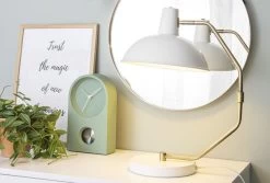 Karlsson Tafelklok 'Taut' -Karlsson ka5801gr tischuhren gruen tischuhr design standuhr modern 05