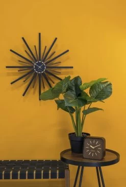 Karlsson Design Klok 'Diva' -Karlsson ka5820 schwarz wanduhren wanduhr modern design minimalistisch 03