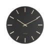 Karlsson Design Klok 'Charm Small' -Karlsson ka5821bk schwarz wanduhren wanduhr modern design minimalistisch 01