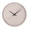 Karlsson Design Klok 'Layered Lines' -Karlsson ka5849wg grau wanduhren wanduhr modern design minimalistisch 01