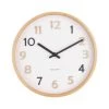 Karlsson Design Klok 'Pure Wood Grain Small' -Karlsson ka5853mc bunt wanduhren wanduhr modern design minimalistisch 01